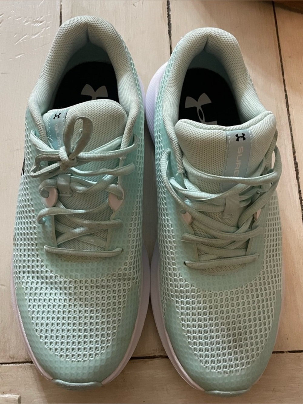 Under Armour Sneakers Teal Womens 10